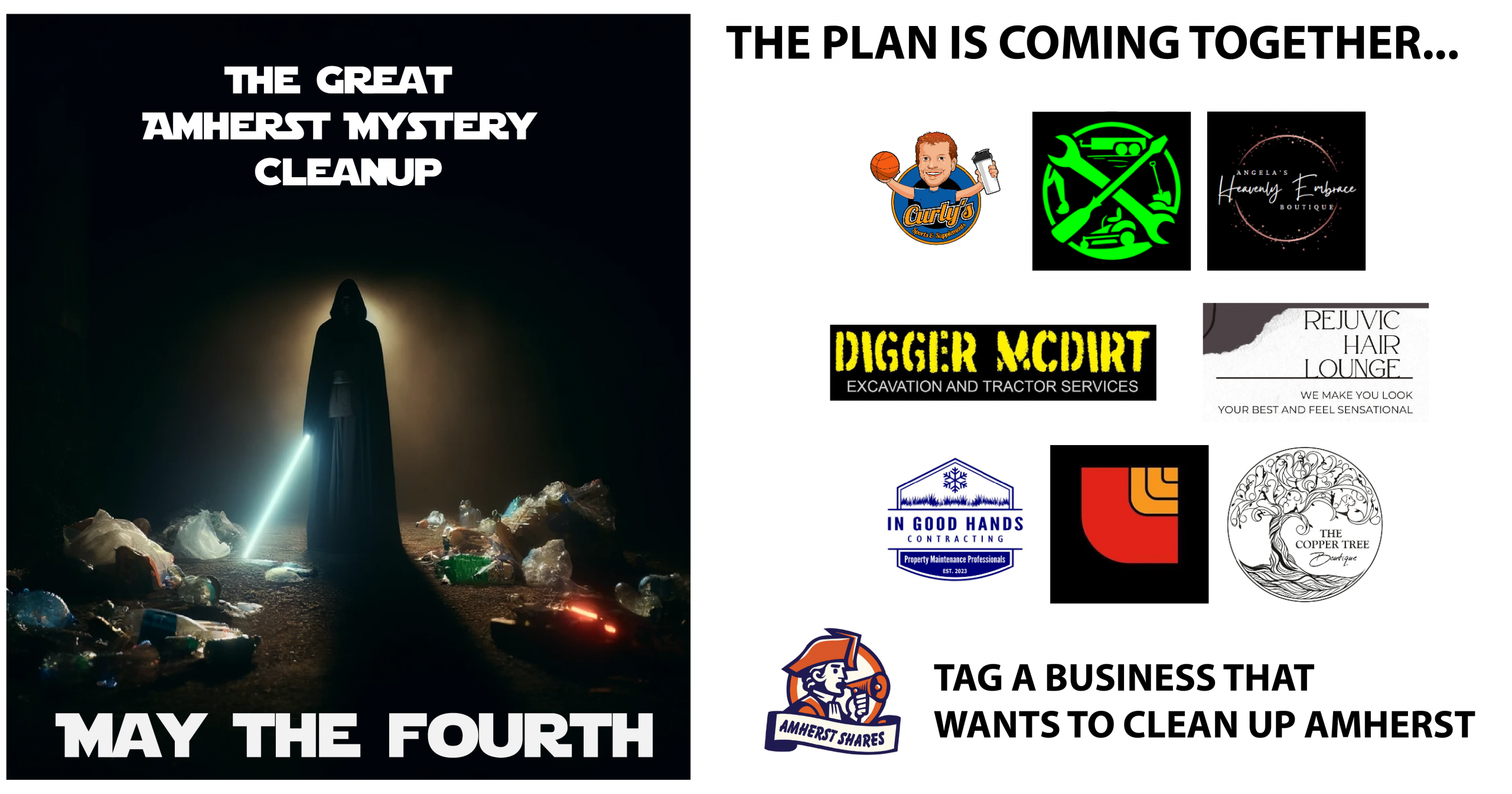 The Great Amherst Mystery Clean-up